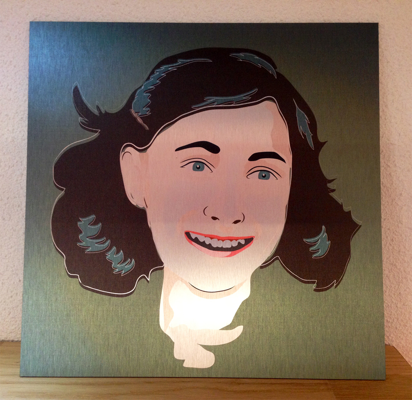 Anne Frank, voorbeeld, door Natacha Hulsebosch